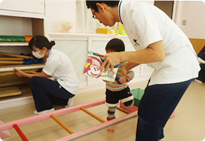 運動の様子